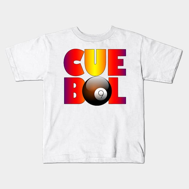 CUE BOL Kids T-Shirt by likbatonboot